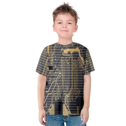 Circuit Kids  Cotton Tee by nateshop