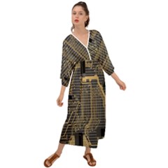 Circuit Grecian Style  Maxi Dress by nateshop