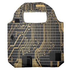 Circuit Premium Foldable Grocery Recycle Bag by nateshop