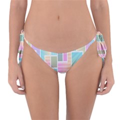 Color-blocks Reversible Bikini Bottoms by nateshop