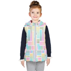 Color-blocks Kids  Hooded Puffer Vest by nateshop