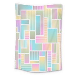 Color-blocks Large Tapestry by nateshop