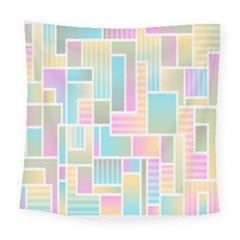 Color-blocks Square Tapestry (large) by nateshop