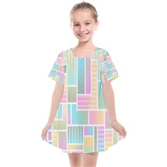 Color-blocks Kids  Smock Dress by nateshop