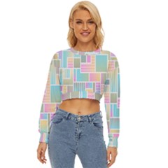 Color-blocks Lightweight Long Sleeve Sweatshirt by nateshop