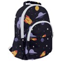 Cosmos Rounded Multi Pocket Backpack View2