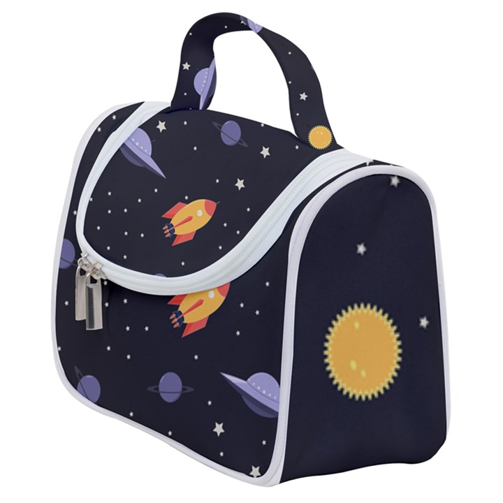 Cosmos Satchel Handbag