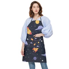 Cosmos Pocket Apron by nateshop