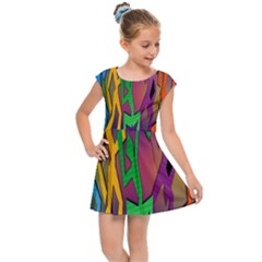 Dancing Kids  Cap Sleeve Dress by nateshop