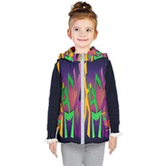 Dancing Kids  Hooded Puffer Vest by nateshop