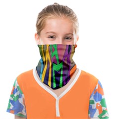 Dancing Face Covering Bandana (kids) by nateshop