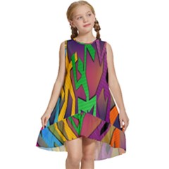 Dancing Kids  Frill Swing Dress by nateshop