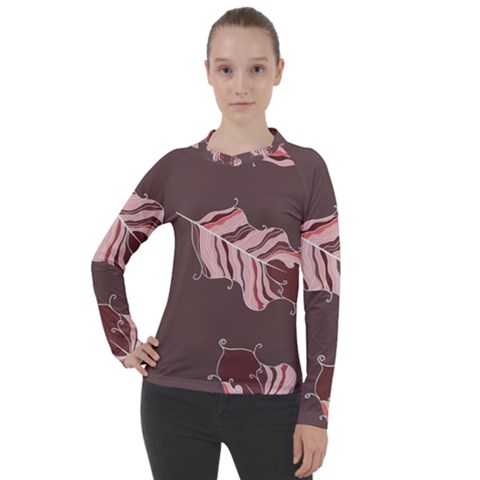 Feather Women s Pique Long Sleeve Tee by nateshop