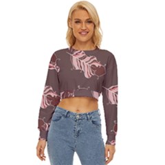 Feather Lightweight Long Sleeve Sweatshirt by nateshop