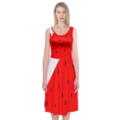 Fruit-01 Midi Sleeveless Dress by nateshop