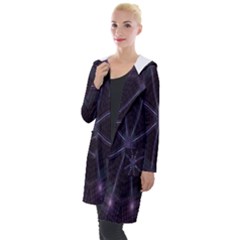 Geometric-art-001 Hooded Pocket Cardigan by nateshop