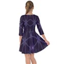 Geometric-art-001 Smock Dress View2