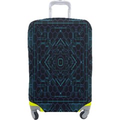 Geometric-art-003 Luggage Cover (Large)