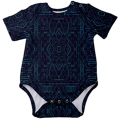 Geometric-art-003 Baby Short Sleeve Bodysuit