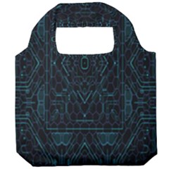 Geometric-art-003 Foldable Grocery Recycle Bag by nateshop