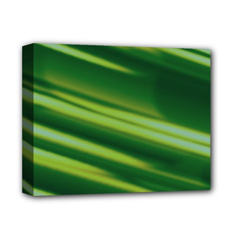 Green-01 Deluxe Canvas 14  X 11  (stretched) by nateshop