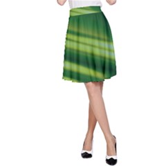 Green-01 A-line Skirt by nateshop