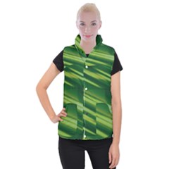 Green-01 Women s Button Up Vest by nateshop