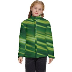 Green-01 Kids  Puffer Bubble Jacket Coat by nateshop