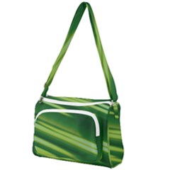 Green-01 Front Pocket Crossbody Bag by nateshop