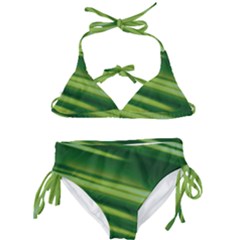 Green-01 Kids  Classic Bikini Set by nateshop