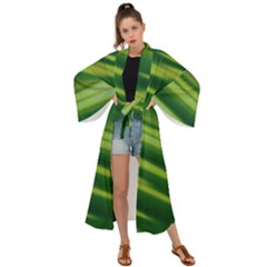 Green-01 Maxi Kimono by nateshop