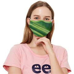 Green-01 Fitted Cloth Face Mask (adult) by nateshop