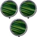 Green-01 Mini Round Pill Box (Pack of 3) View1