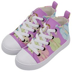 Happy 02 Kids  Mid-top Canvas Sneakers