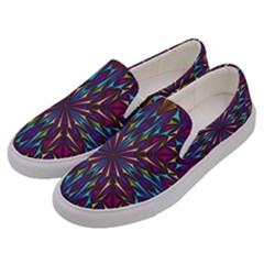 Kaleidoscope Men s Canvas Slip Ons by nateshop