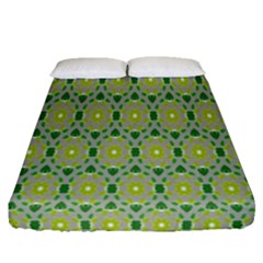 Leaf - 02 Fitted Sheet (queen Size) by nateshop