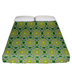 Leaf - 02 Fitted Sheet (king Size) by nateshop