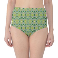 Leaf - 02 Classic High-waist Bikini Bottoms by nateshop