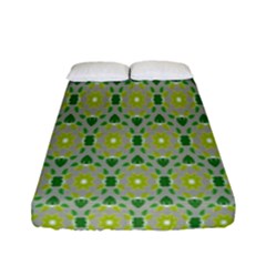 Leaf - 02 Fitted Sheet (full/ Double Size) by nateshop