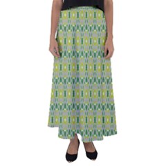 Leaf - 02 Flared Maxi Skirt