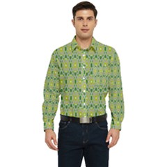 Leaf - 02 Men s Long Sleeve Pocket Shirt  by nateshop