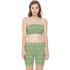 Leaf - 02 Stretch Shorts And Tube Top Set by nateshop