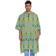 Leaf - 02 Men s Hooded Rain Ponchos