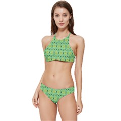 Leaf - 03 Banded Triangle Bikini Set by nateshop