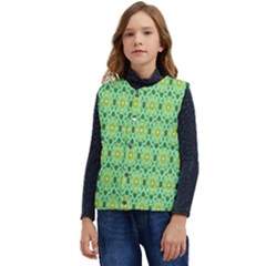 Leaf - 03 Kid s Short Button Up Puffer Vest	 by nateshop