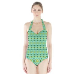 Leaf - 04 Halter Swimsuit by nateshop