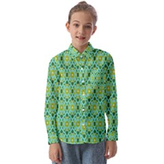 Leaf - 04 Kids  Long Sleeve Shirt by nateshop