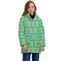 Leaf - 04 Kid s Hooded Longline Puffer Jacket by nateshop