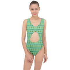 Leaf - 04 Center Cut Out Swimsuit by nateshop