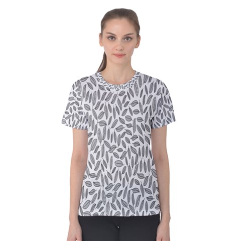 Leaves-011 Women s Cotton Tee by nateshop